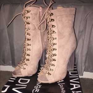 Fashion Nova Heeled Booties
